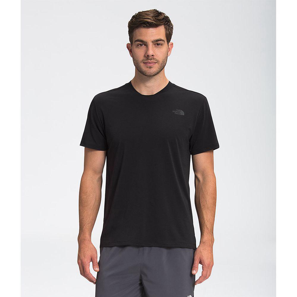 The North Face Wander Κοντό Μανίκι Ανδρικα T Shirt - Μαυρα (RMOF34715)